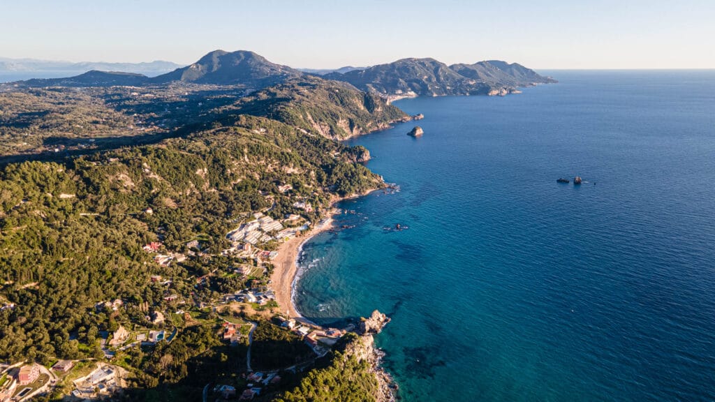 Seablue 137 Corfu - Sea front apartment for rent - Glyfada Beach