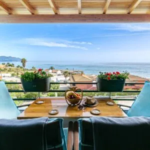 Balcony sea view - Seablue 137 Corfu | Rent Apartment with Sea View