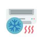 Two heating / cooling air condition units