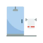 Private bathroom with WC.